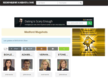 Tablet Screenshot of medfordmugshots.com